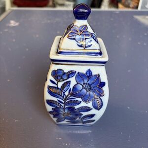 Royal Blue and Gold Accent Box